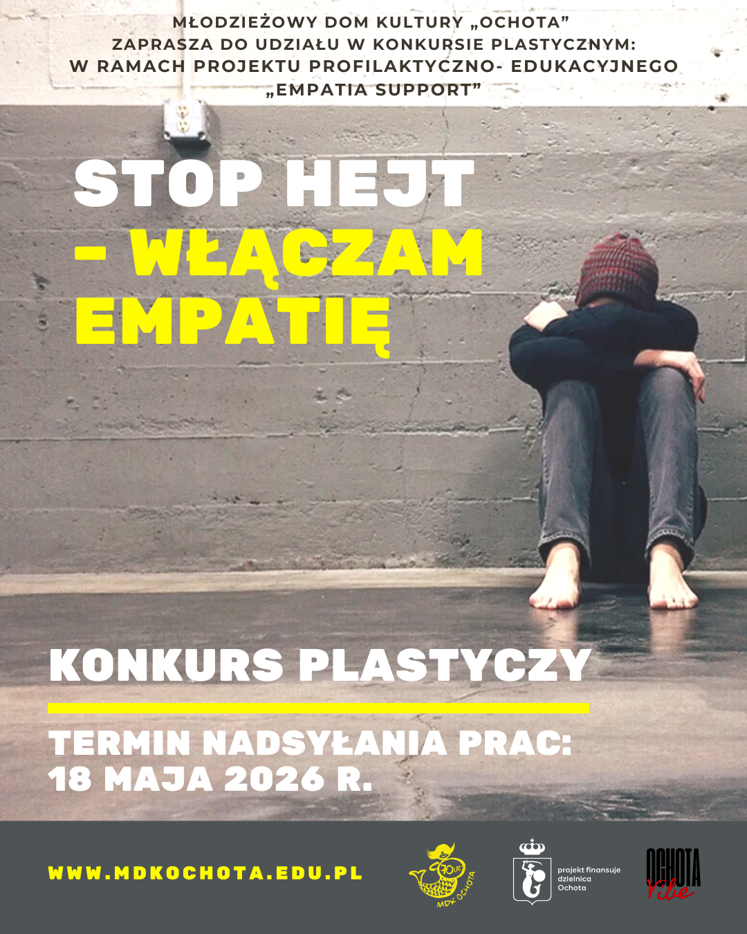 Konkurs plastyczny - „STOP HEJT – WŁĄCZAM EMPATIĘ”