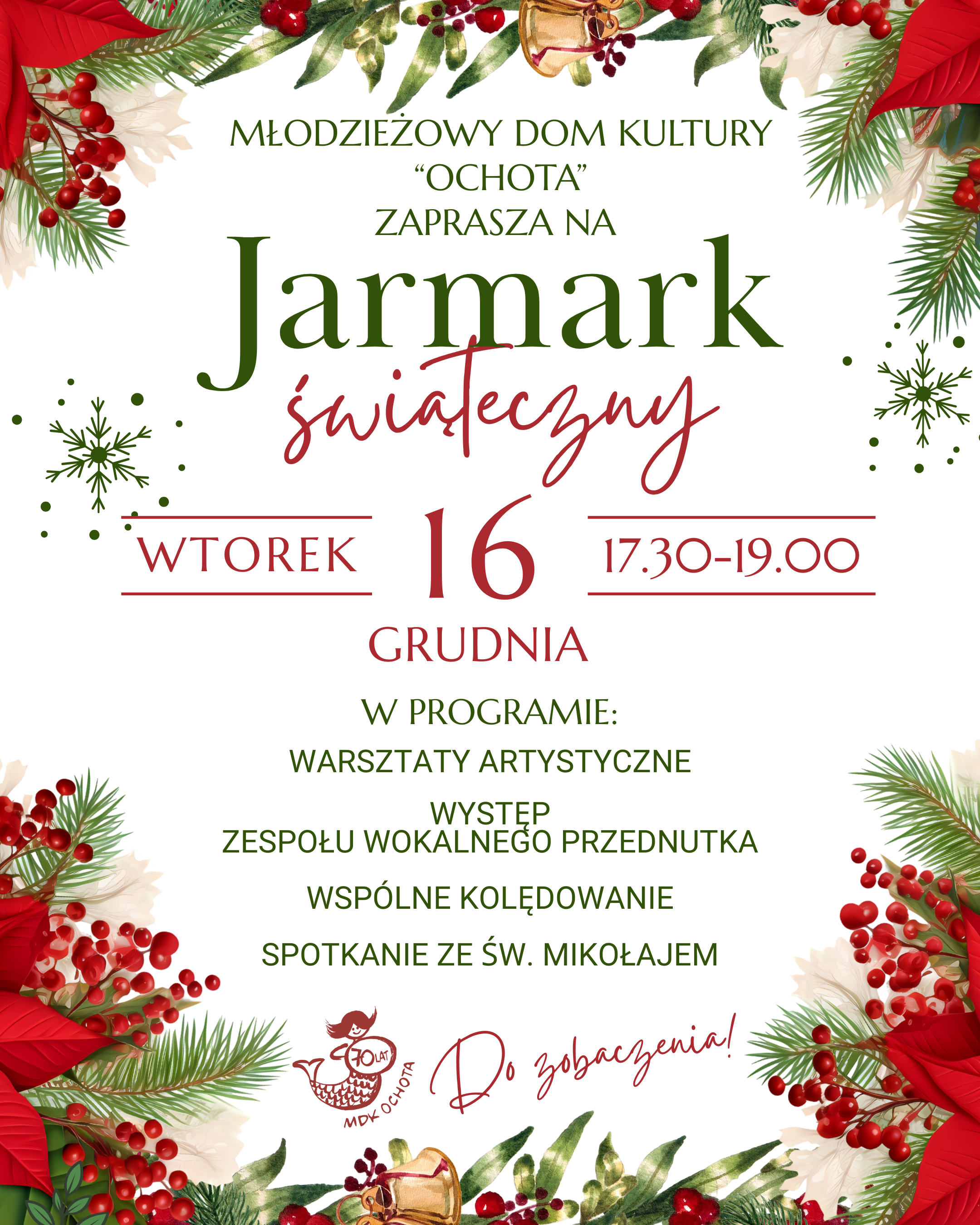 Jarmark świąteczny w MDK "Ochota"